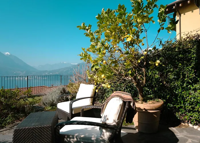 Il Ghiro - Panoramic View דירה Perledo